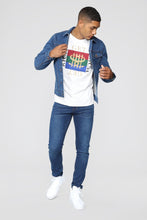 STYLED ON INSTAGRAM Cobain Denim Jacket - Light Blue Wash first