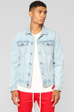 STYLED ON INSTAGRAM Cobain Denim Jacket - Light Blue Wash first